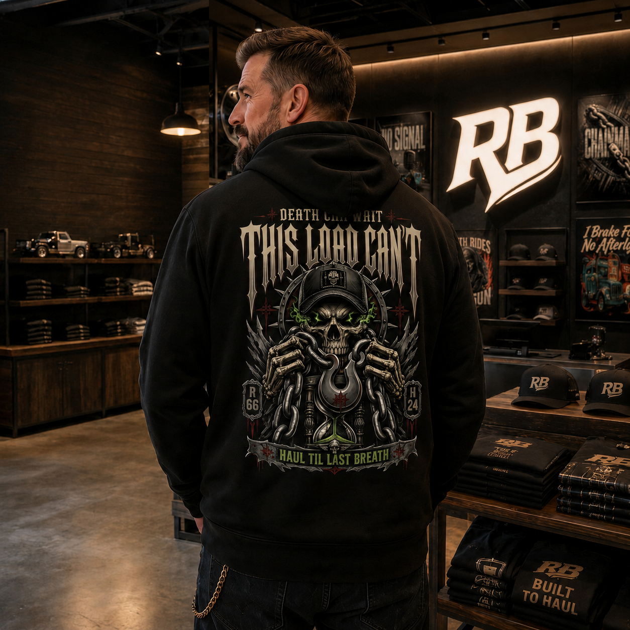 Death Can Wait This Load Can’t - Hoodie