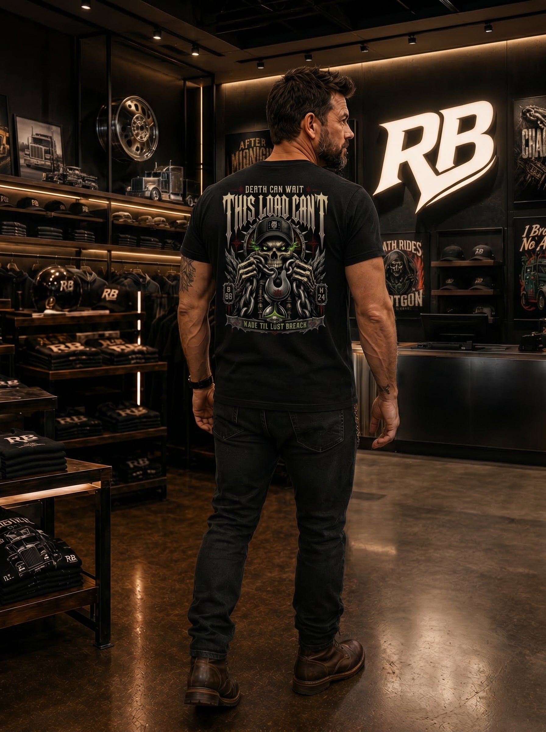 Death Can Wait This Load Can’t - Tee Front Back