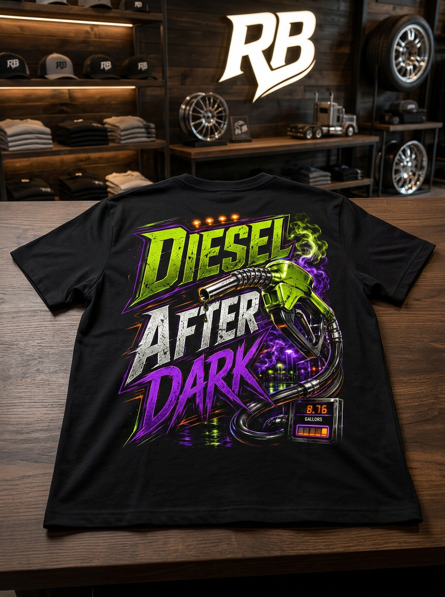 Diesel After Dark - Tee Back