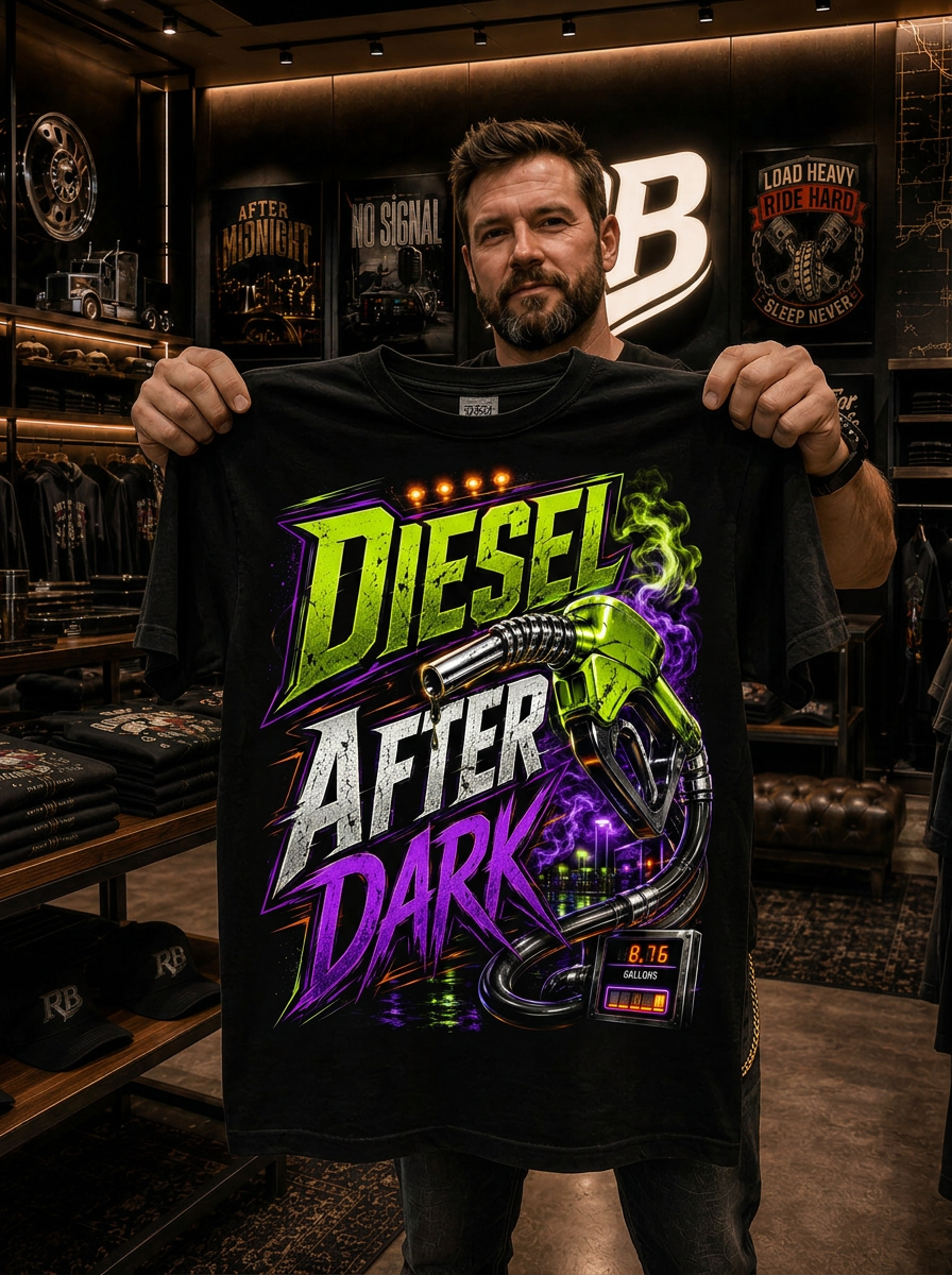 Diesel After Dark - Tee Front
