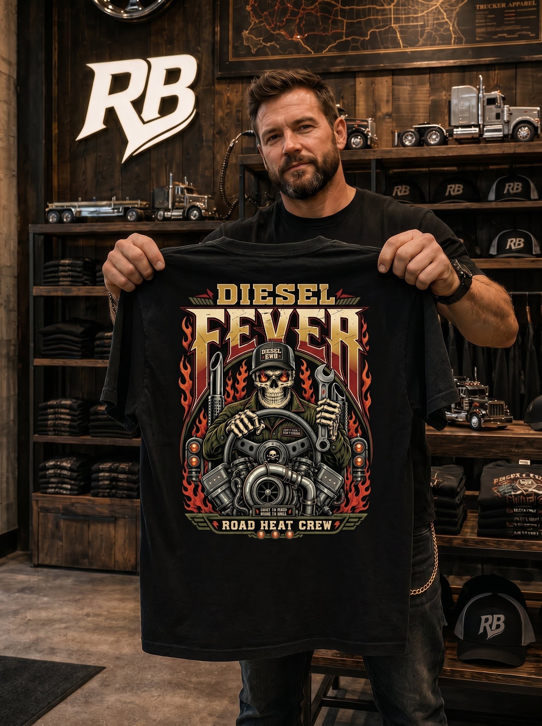 Diesel Fever - Tee Back