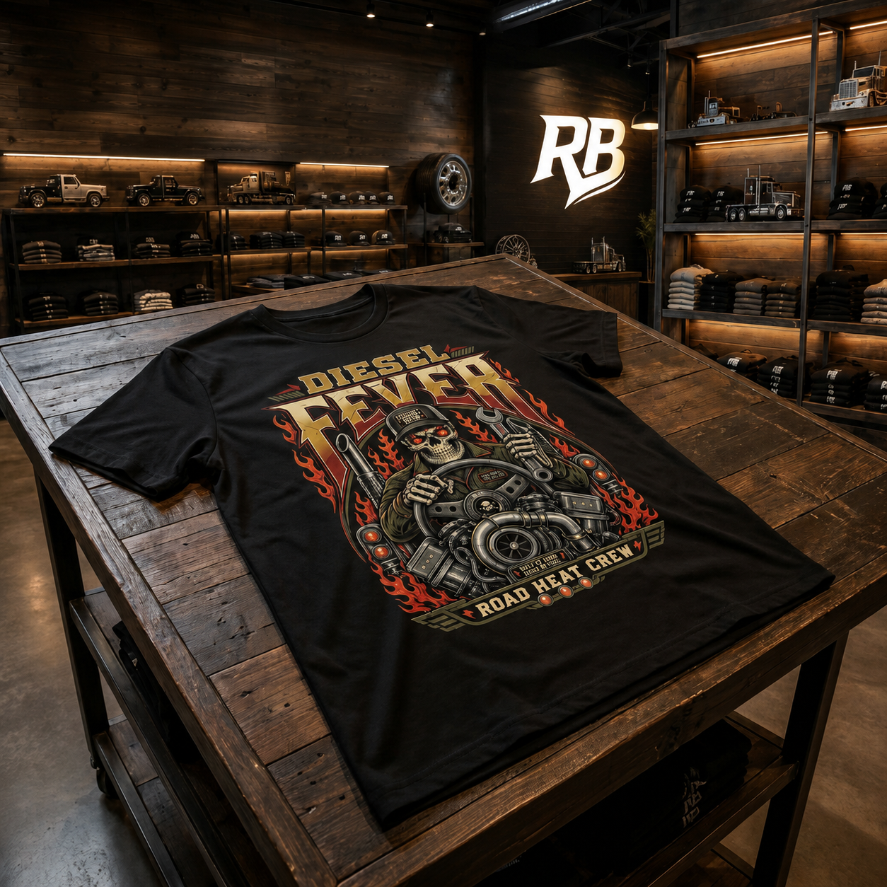 Diesel Fever - Tee Front