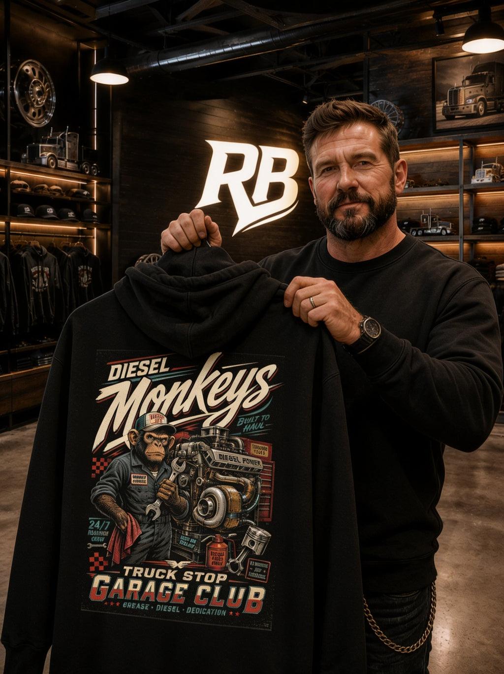 Diesel Monkeys – Hoodie