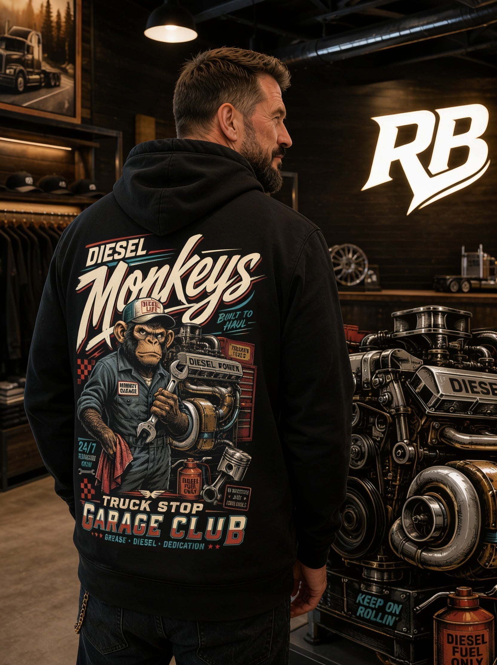Diesel Monkeys – Hoodie