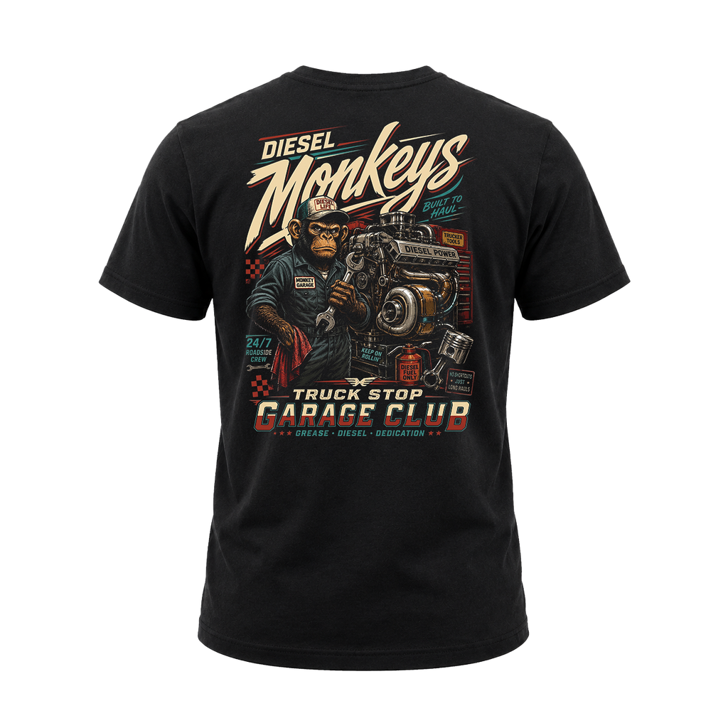 Diesel Monkeys – Tee Back