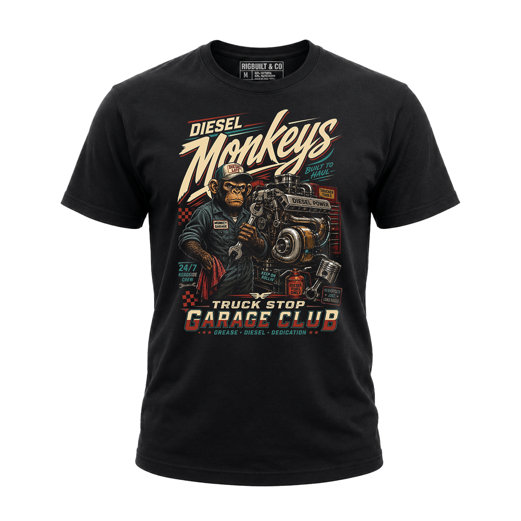 Diesel Monkeys – Tee Front