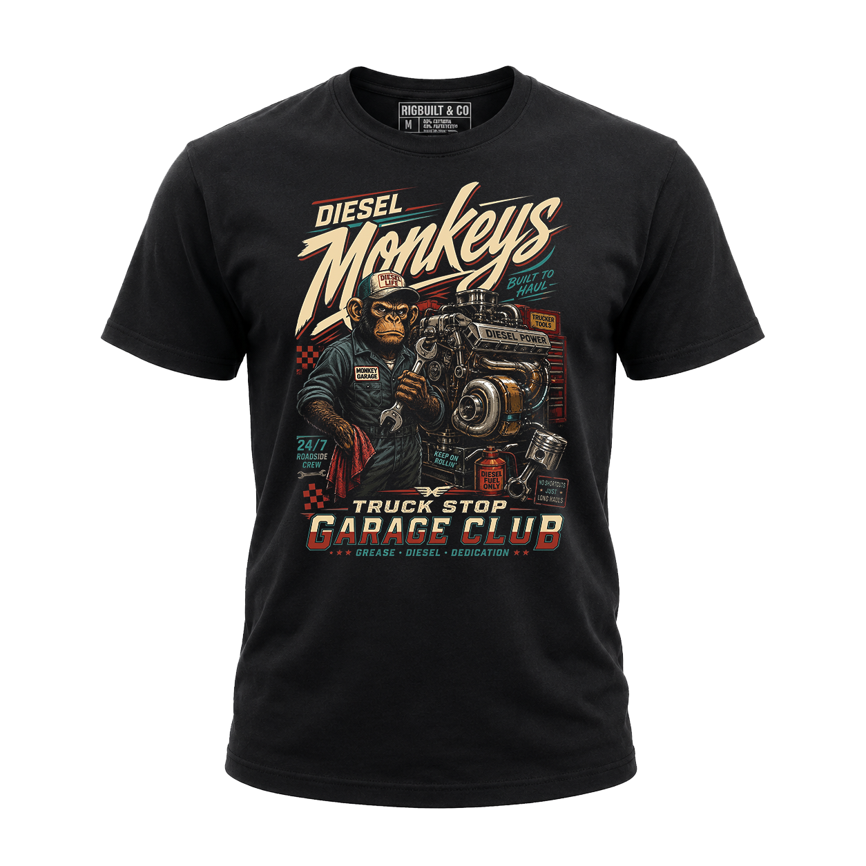 Diesel Monkeys – Tee Front