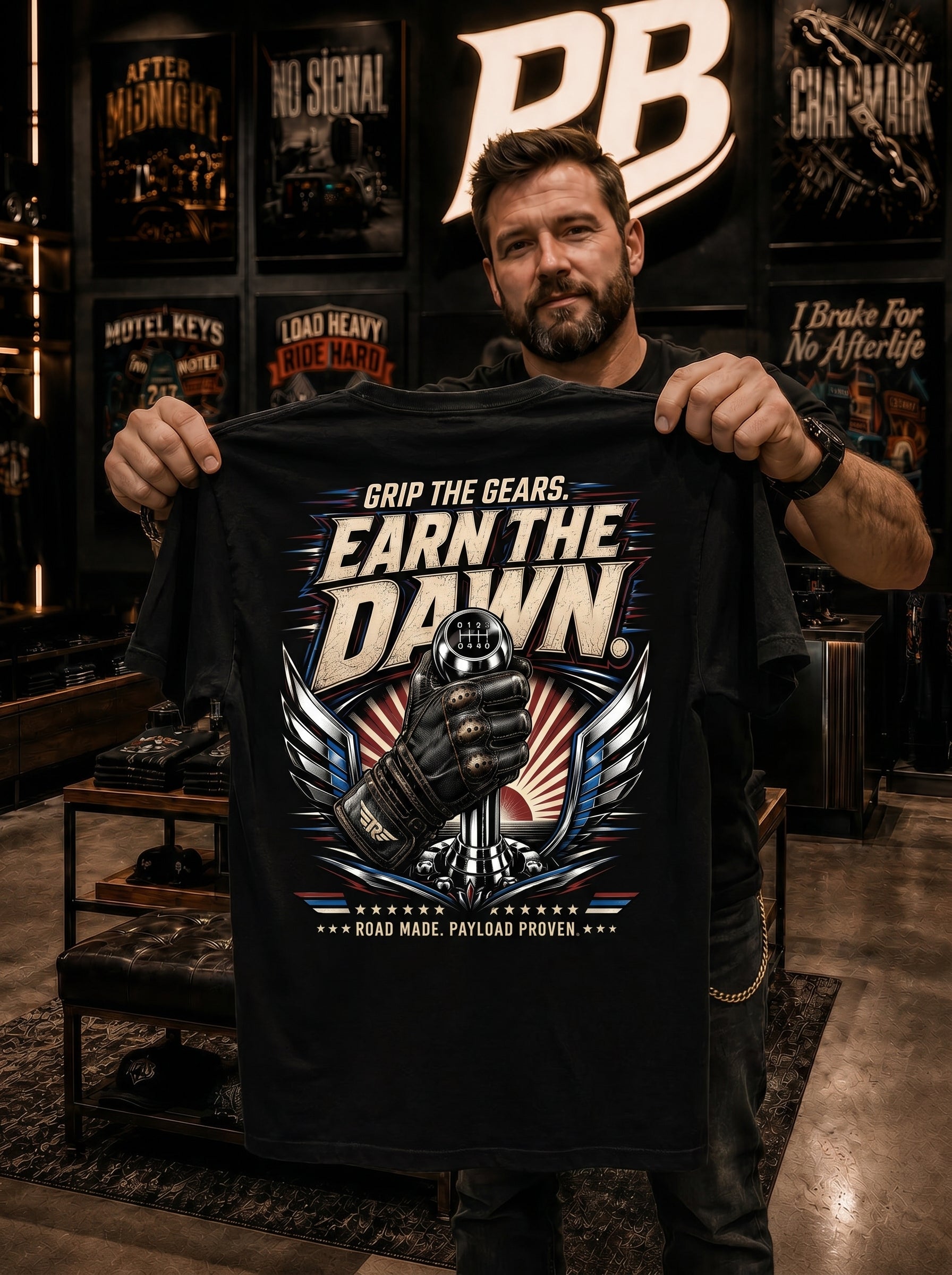 Earn The Dawn – Tee Back