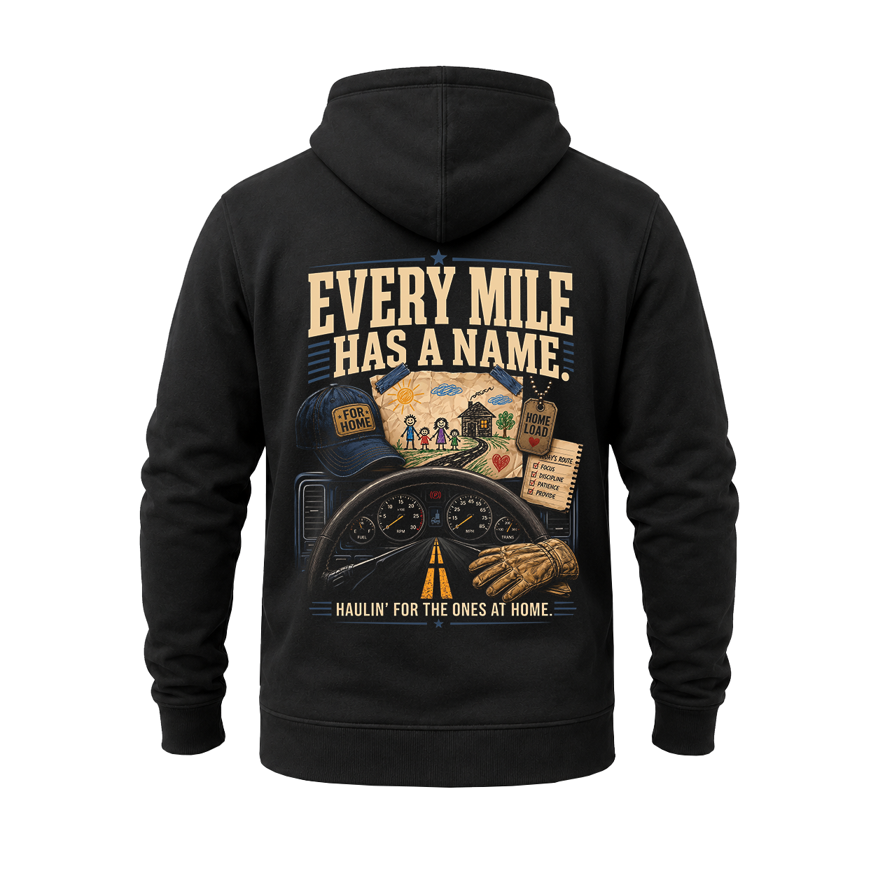 Every Mile Has A Name – Hoodie