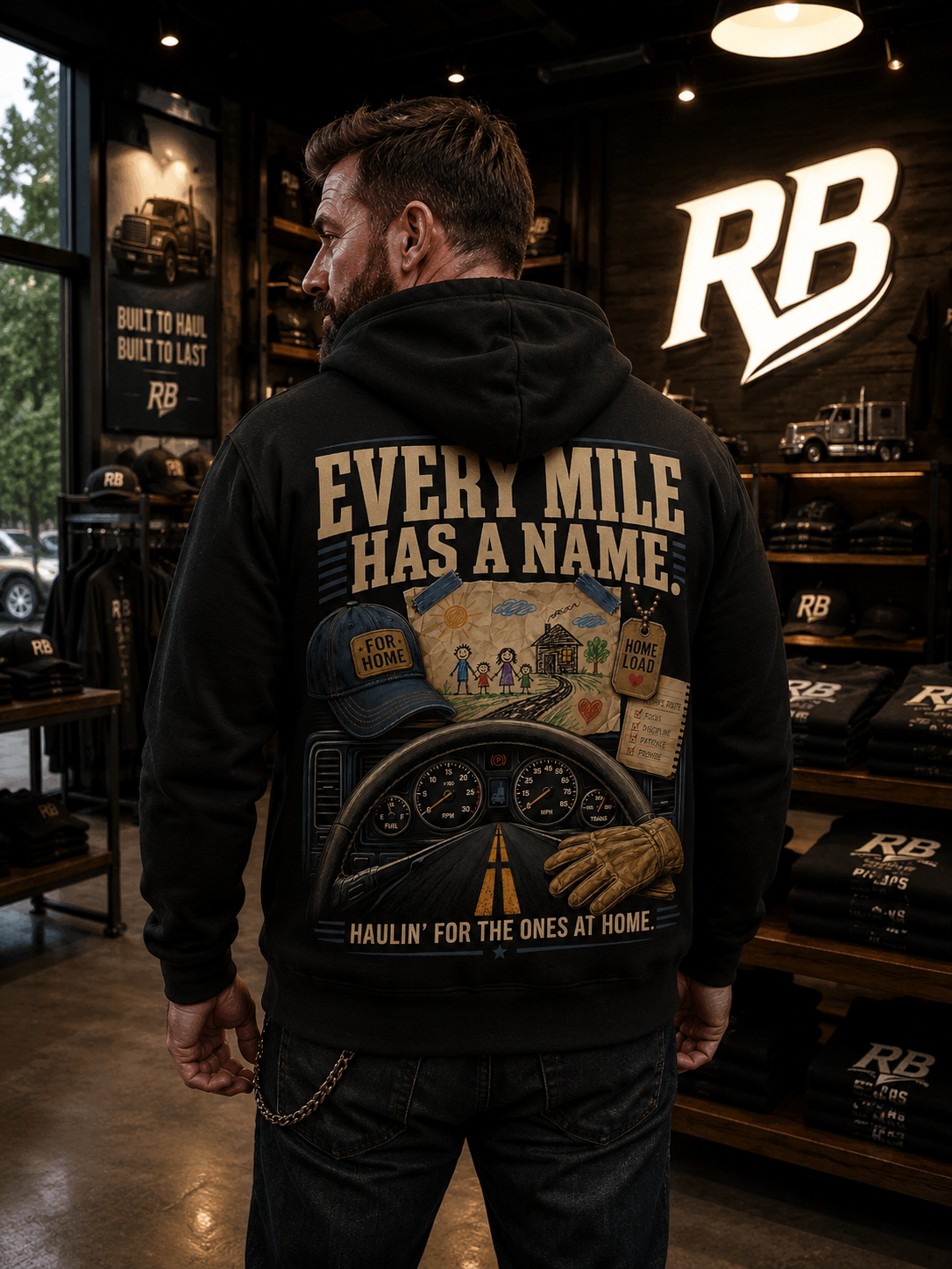 Every Mile Has A Name – Hoodie