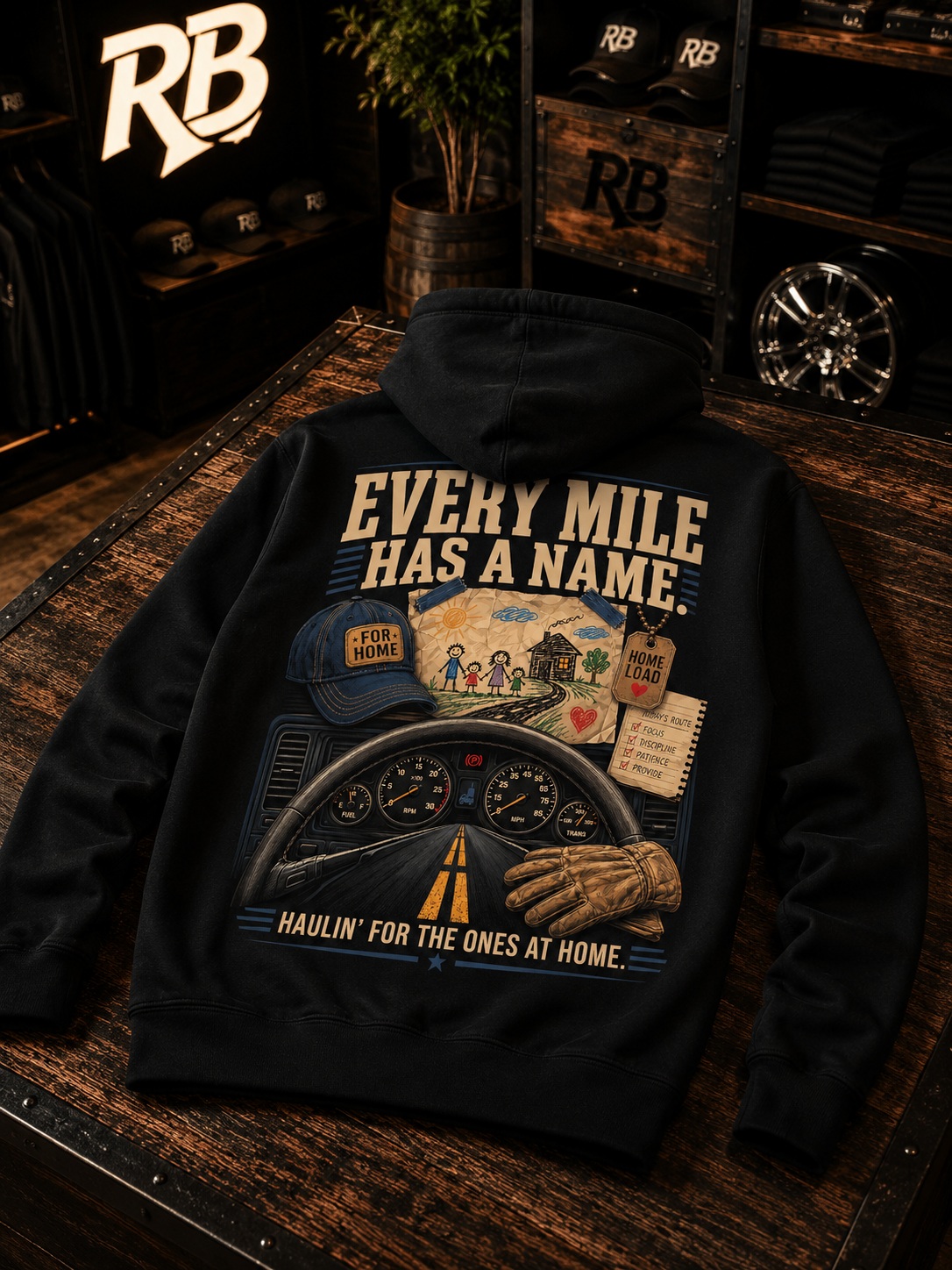 Every Mile Has A Name – Hoodie