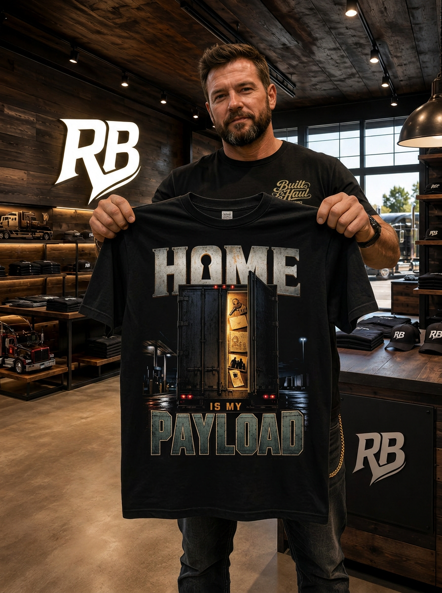 Home Is My Payload - Tee Front Back