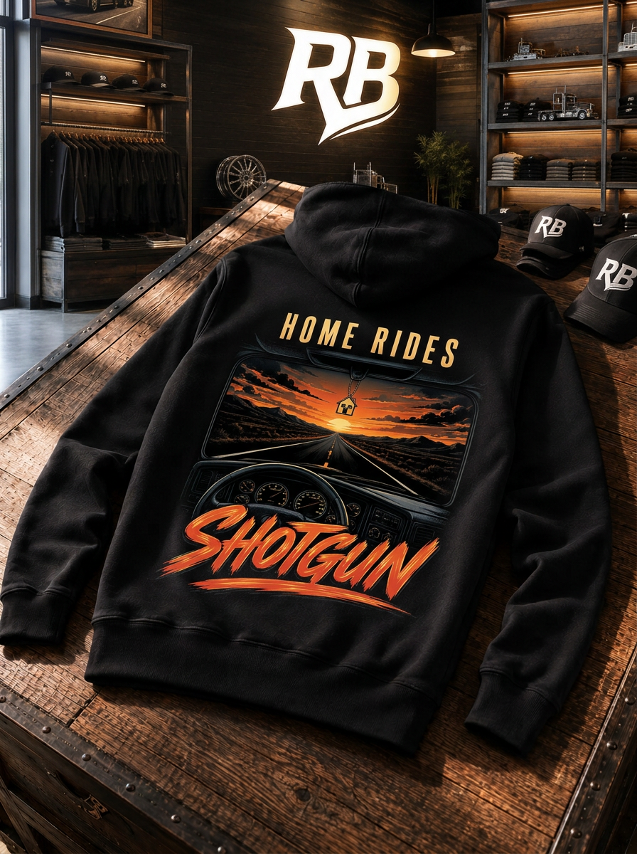 Home Rides Shotgun - Hoodie
