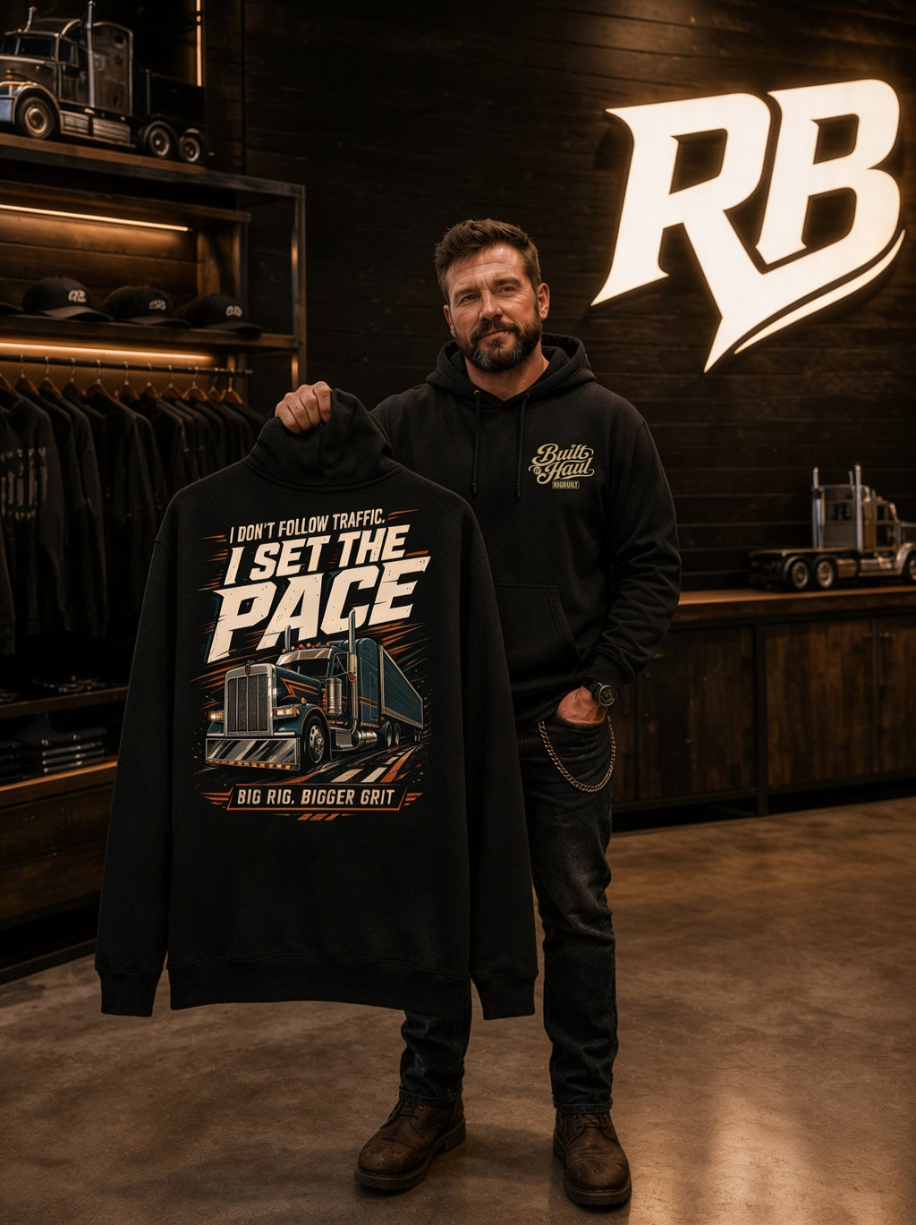 I Don’t Follow Traffic I Set The Pace – Hoodie