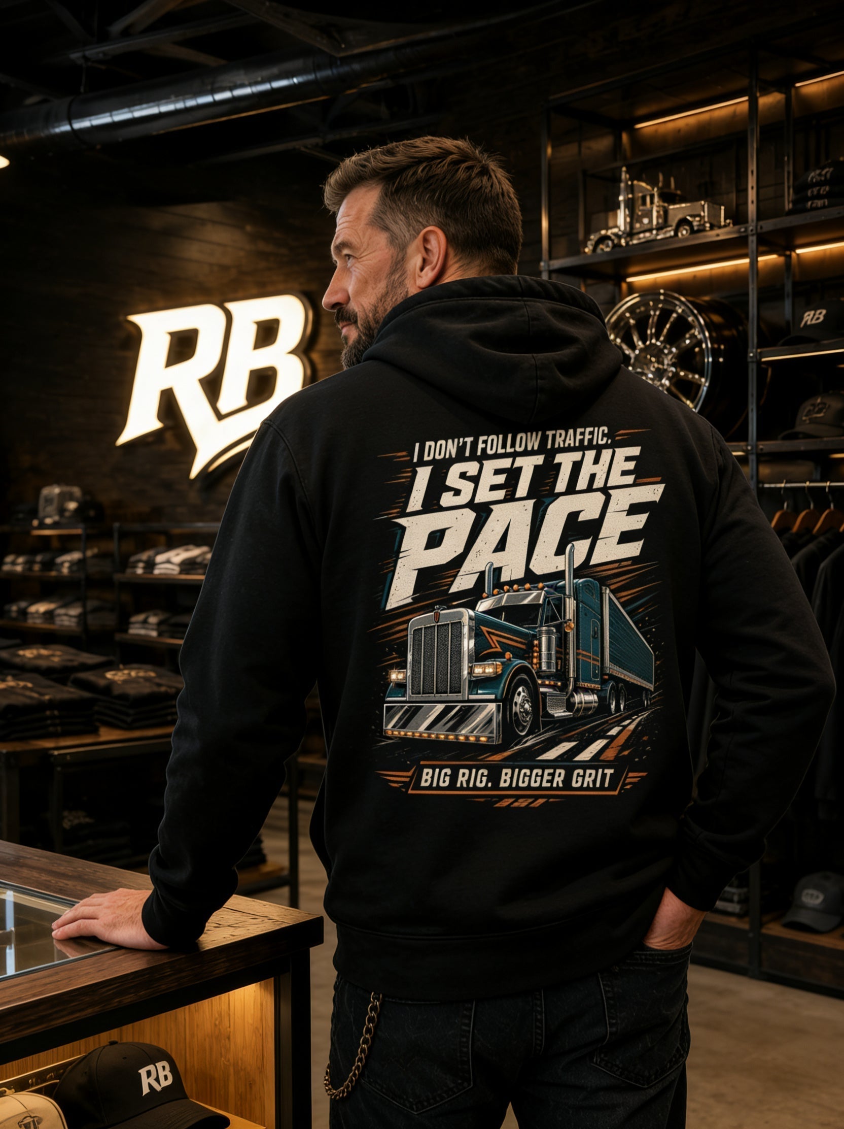 I Don’t Follow Traffic I Set The Pace – Hoodie