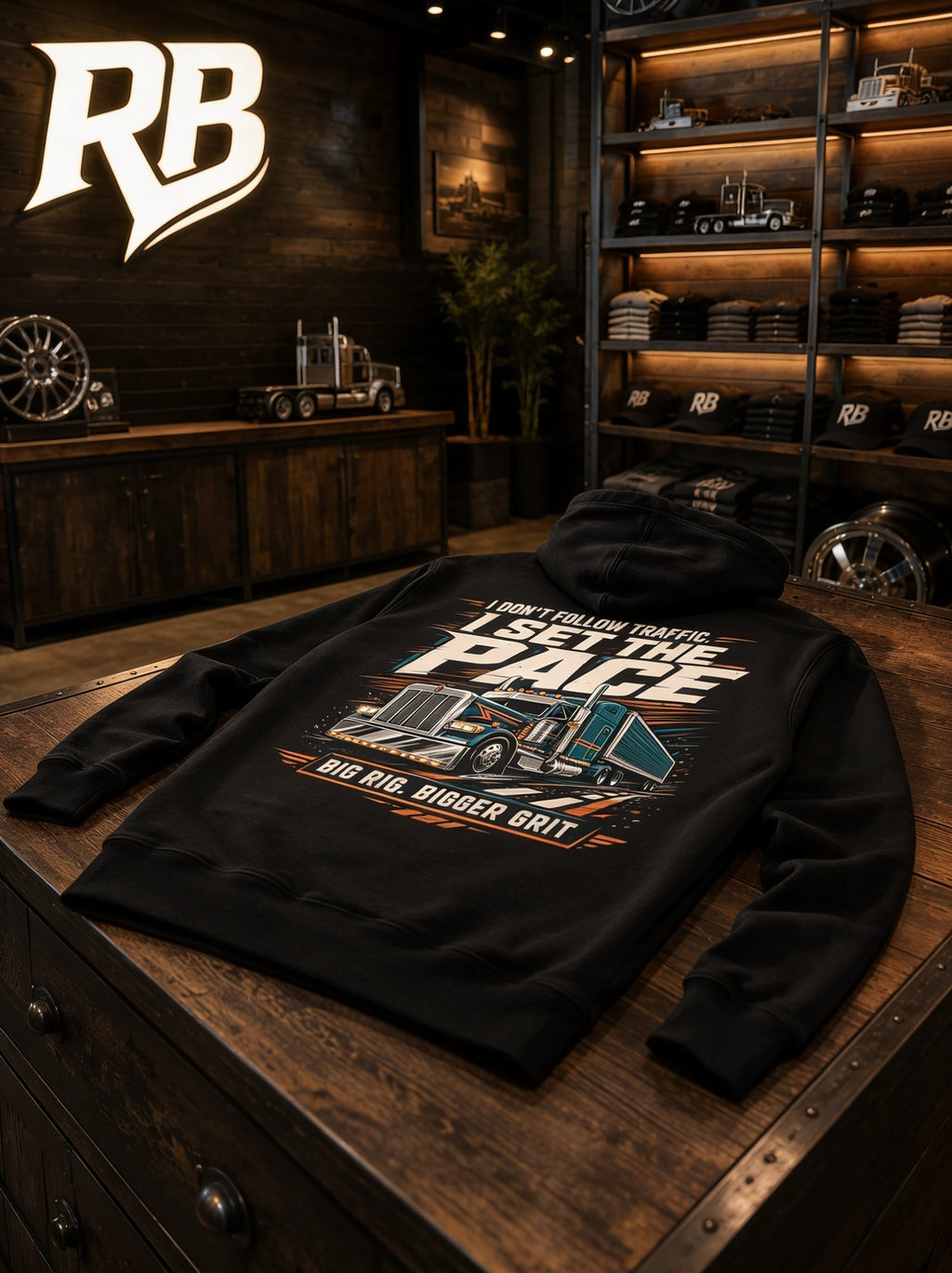 I Don’t Follow Traffic I Set The Pace – Hoodie
