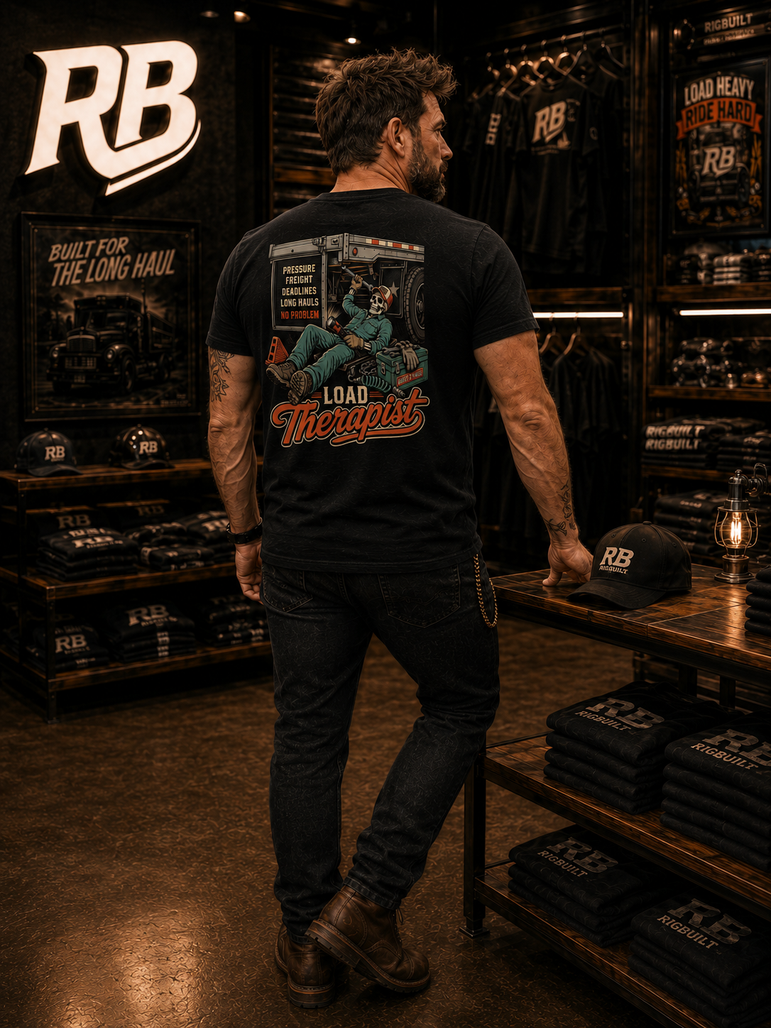 Load Therapist – Tee Front Back