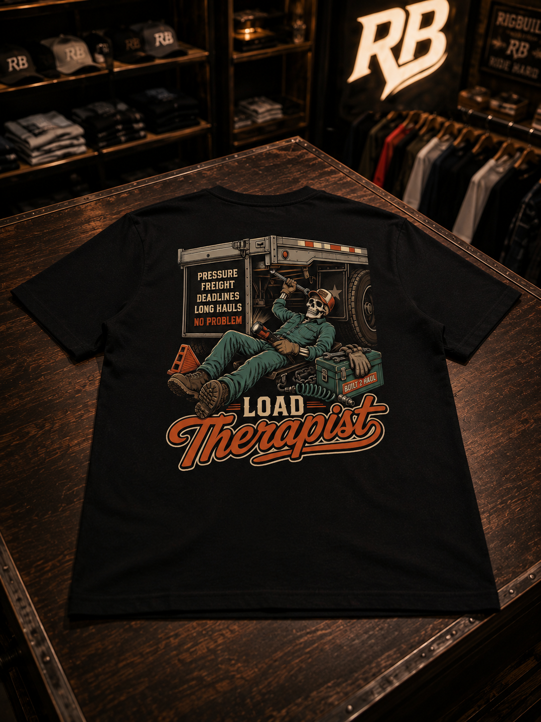 Load Therapist – Tee Front Back