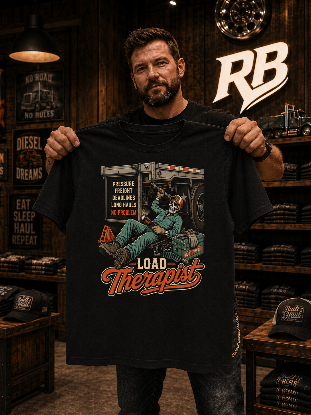 Load Therapist – Tee Front