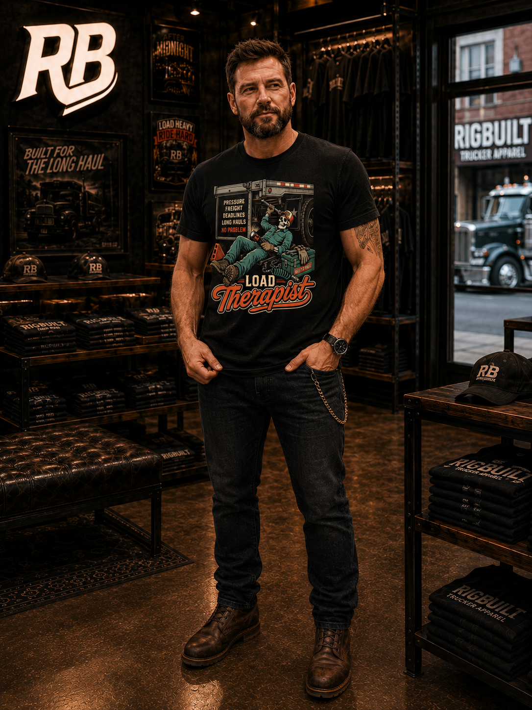Load Therapist – Tee Front