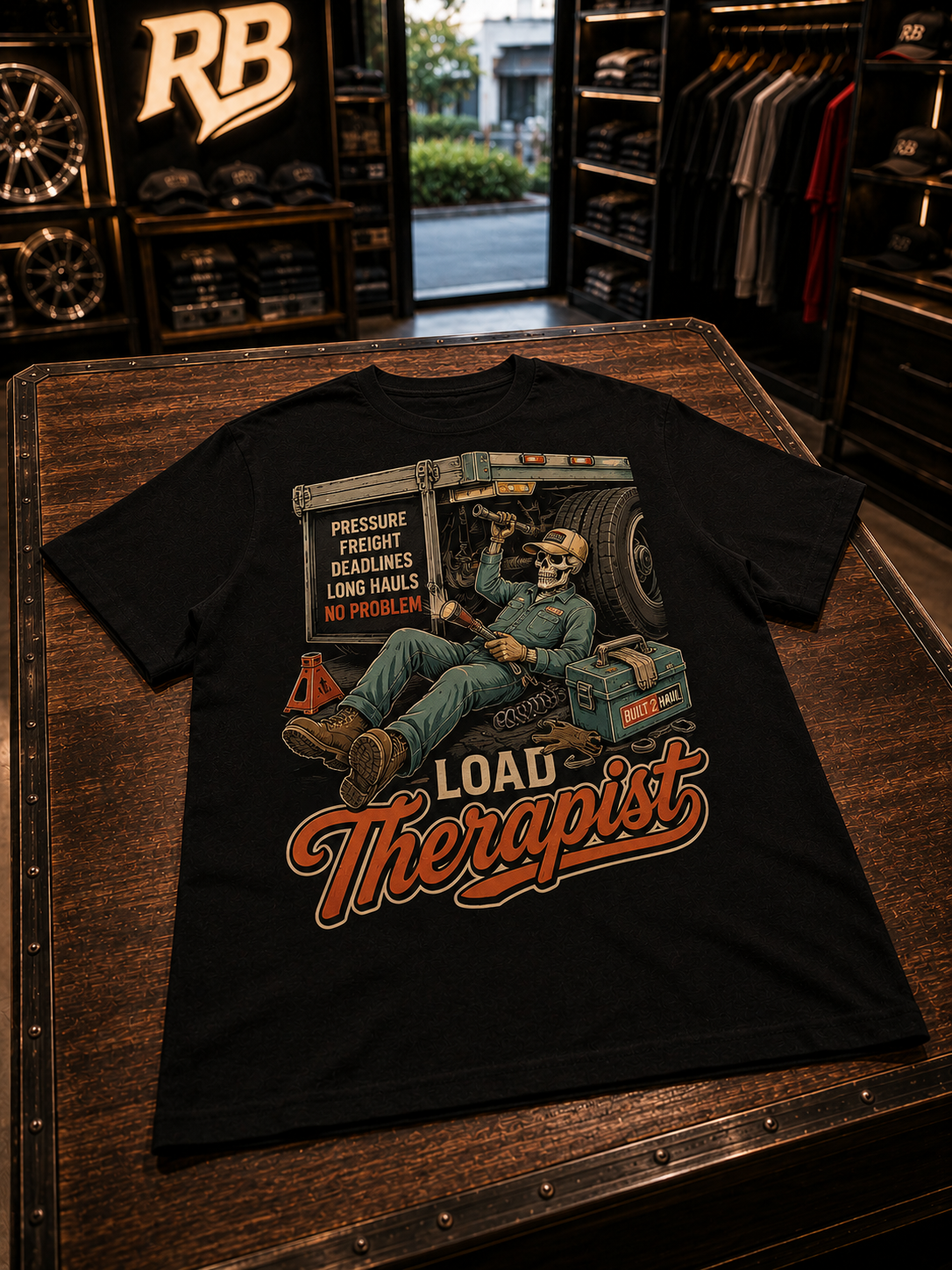 Load Therapist – Tee Front