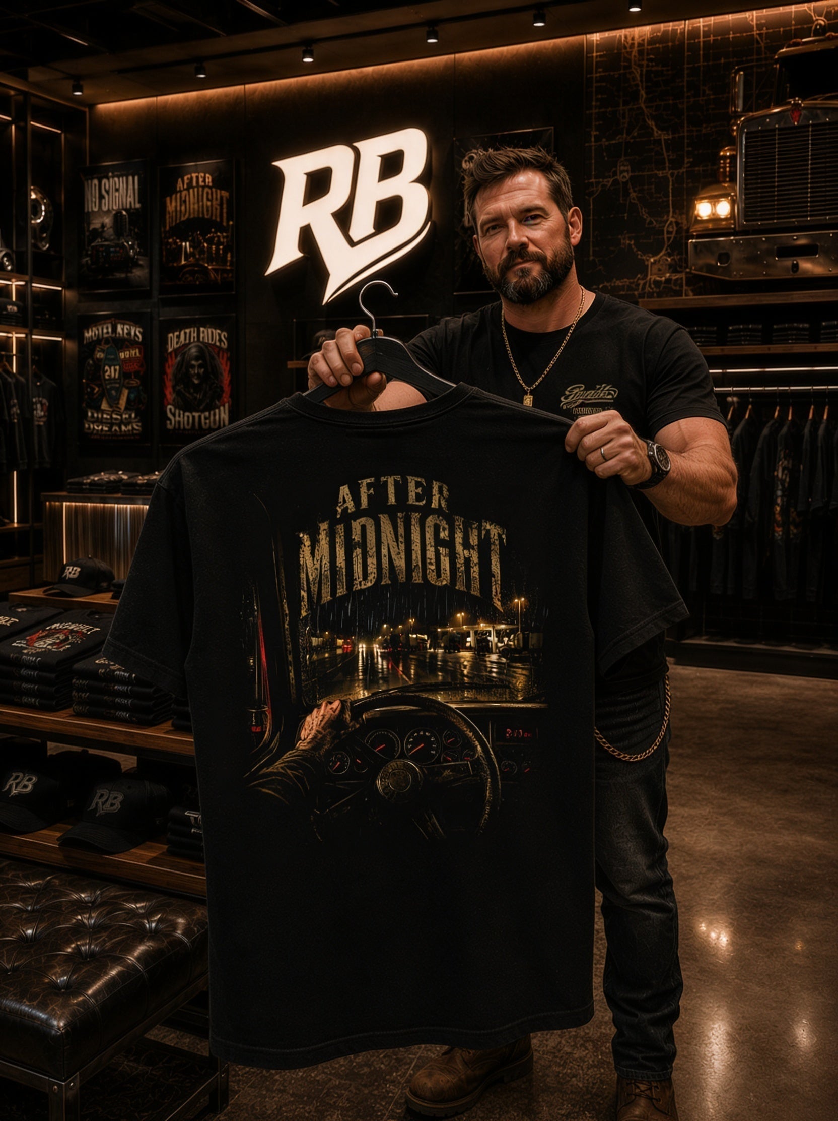 After Midnight - Tee Front Back