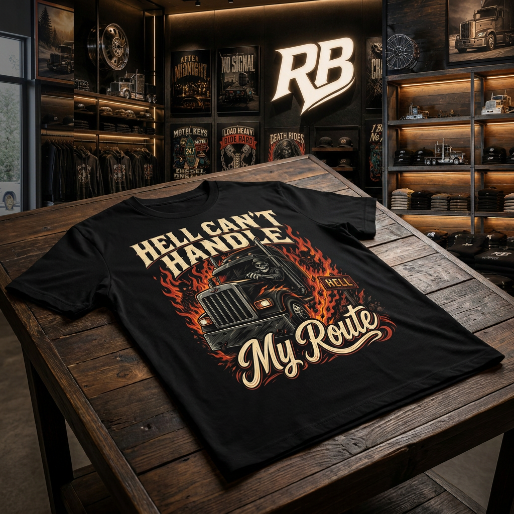 Hell Can’t Handle My Route - Tee