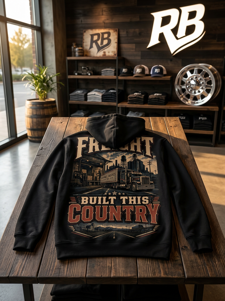 Freight Built This Country - Hoodie