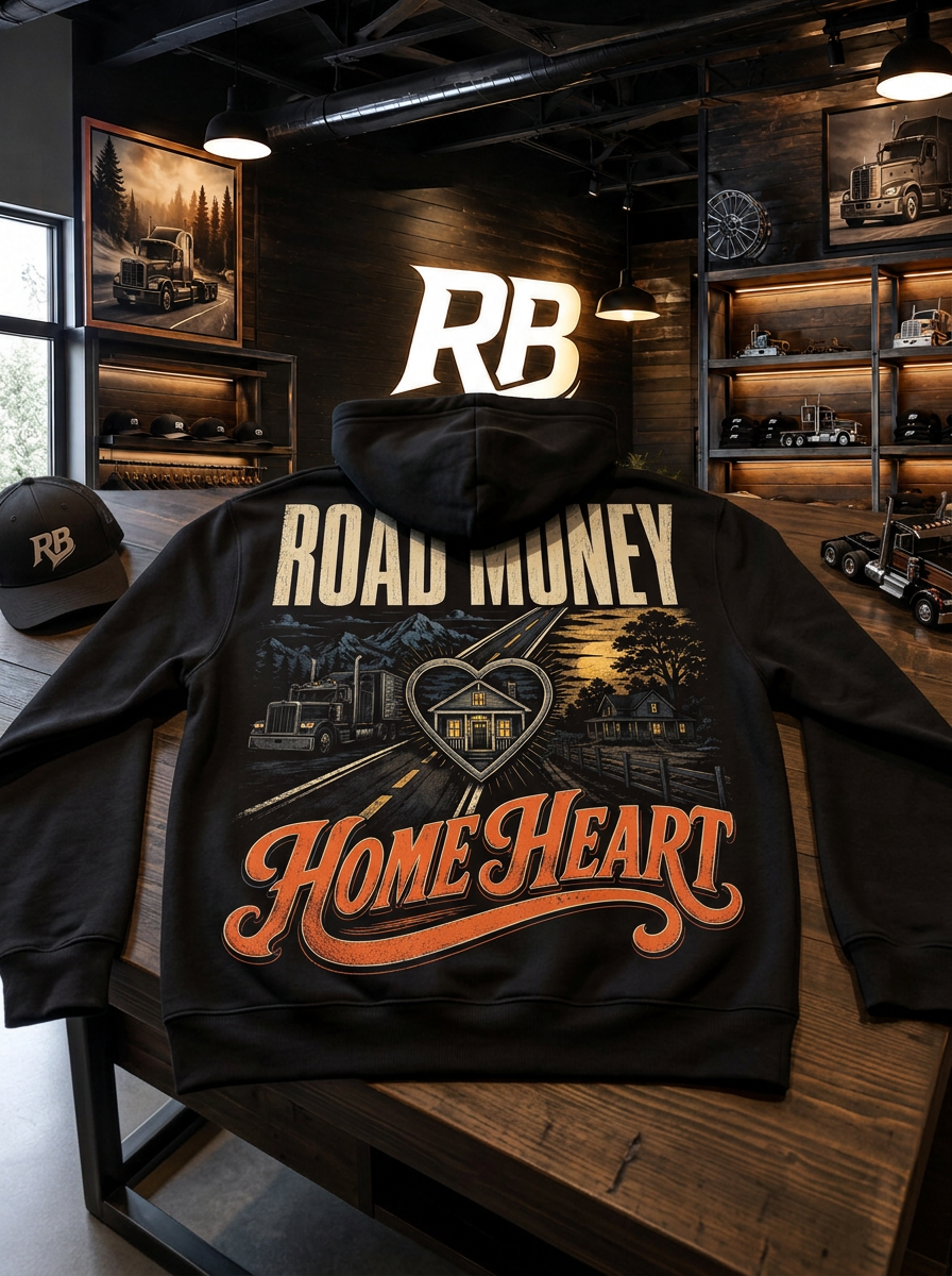 Road Money Home Heart - Hoodie
