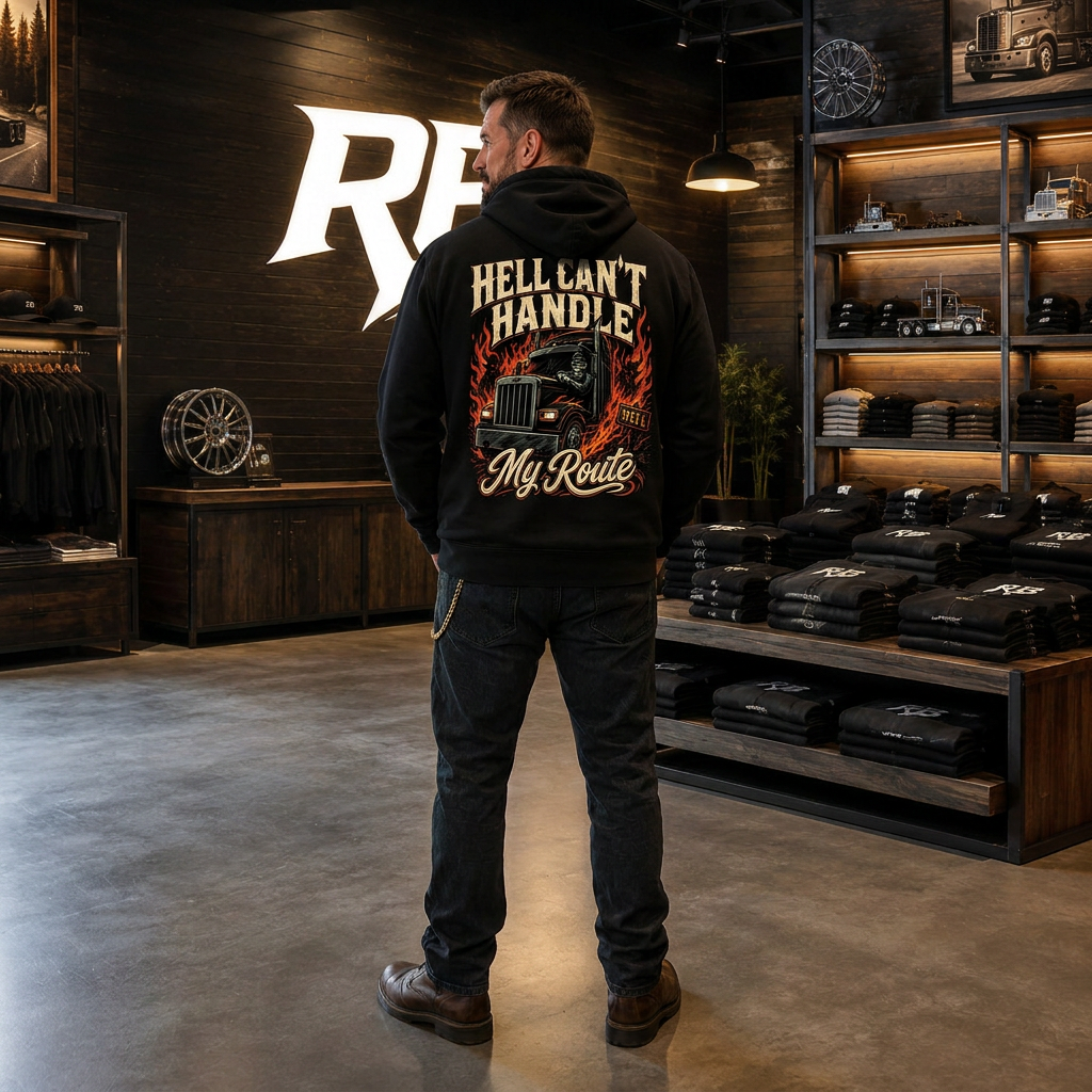 Hell Can’t Handle My Route – Hoodie