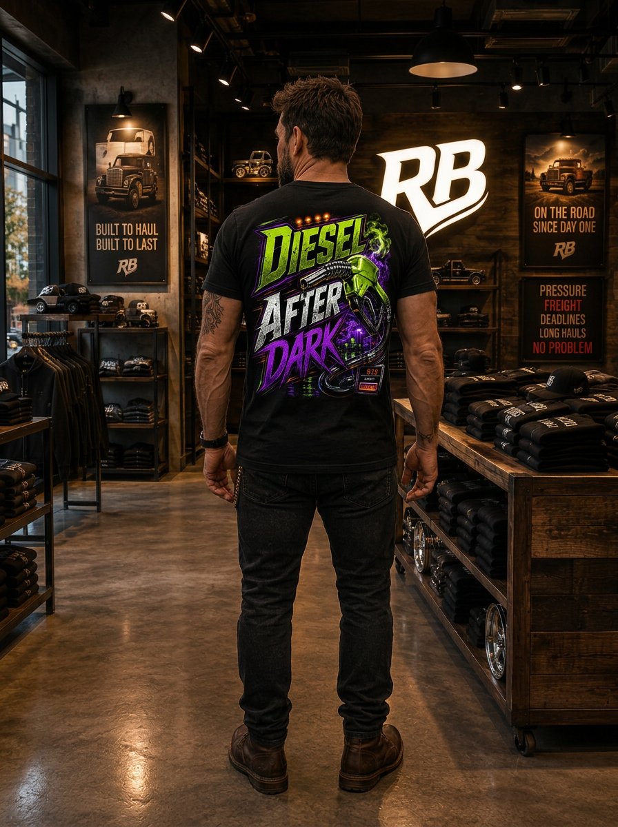 Diesel After Dark - Tee Front Back