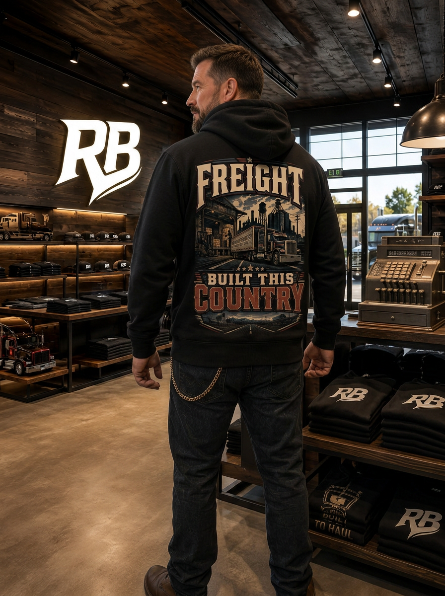 Freight Built This Country - Hoodie
