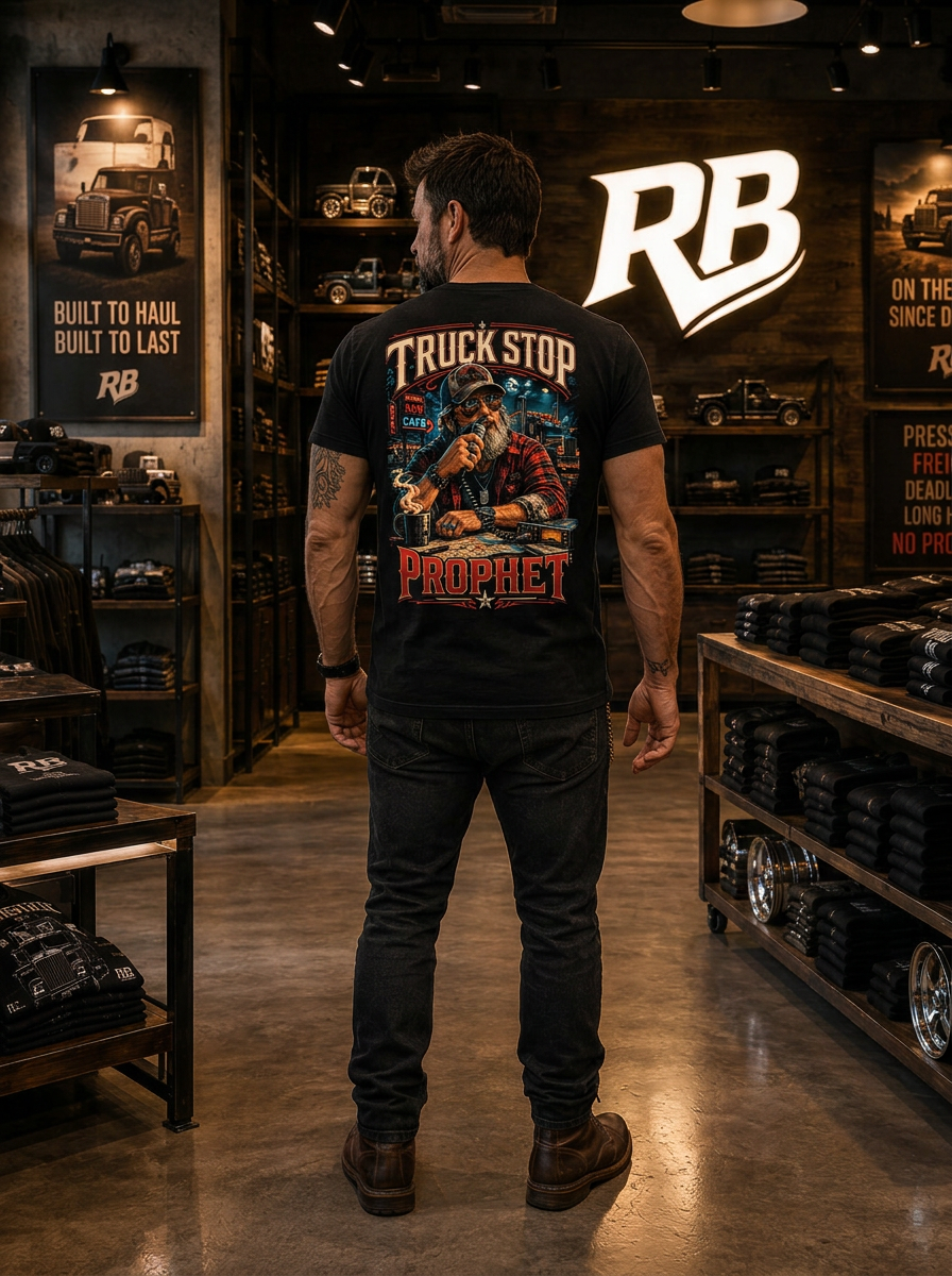 Truck Stop Prophet - Tee Front Back