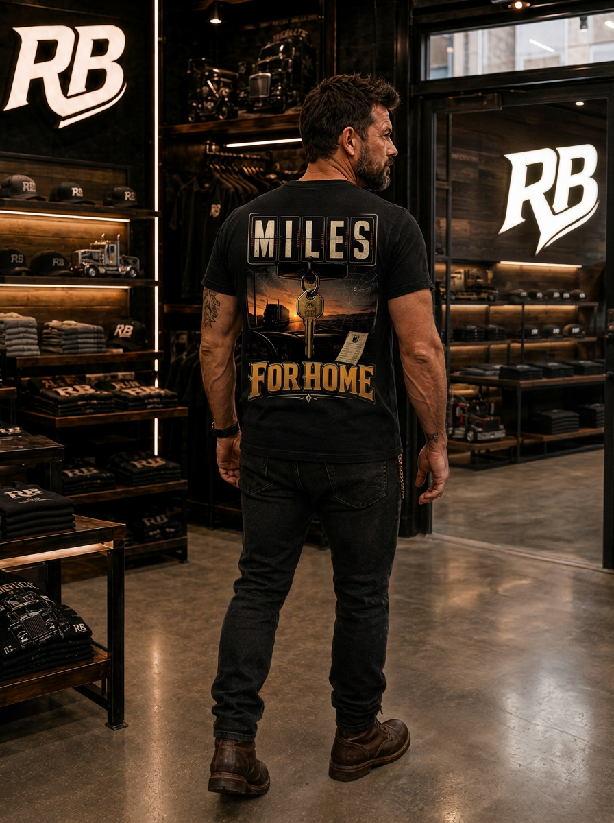 Miles For Home - Tee Front Back