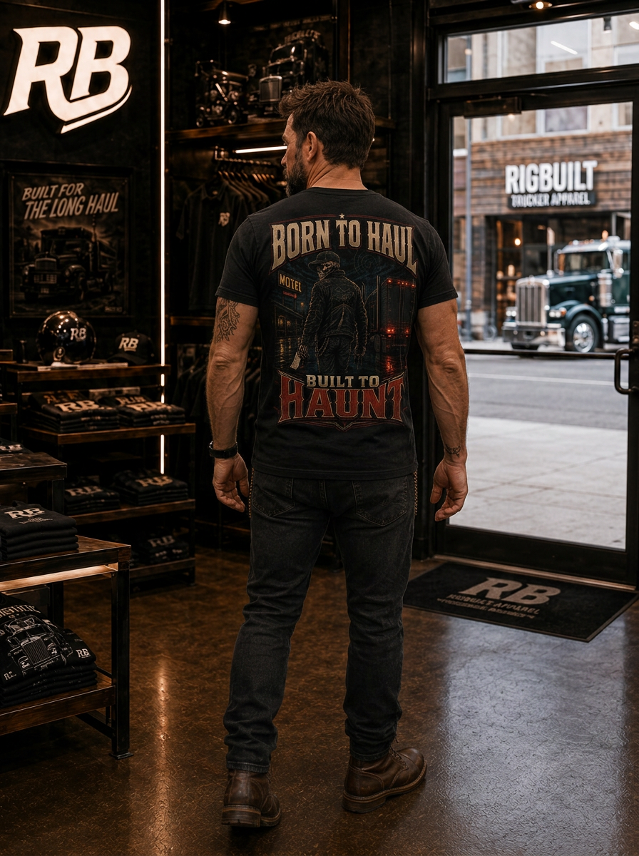 Born To Haul. Built To Haunt - Tee Front Back