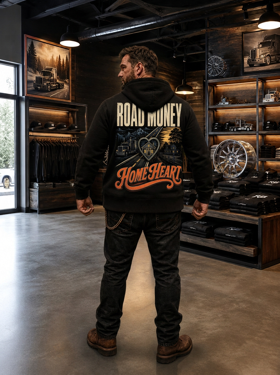 Road Money Home Heart - Hoodie