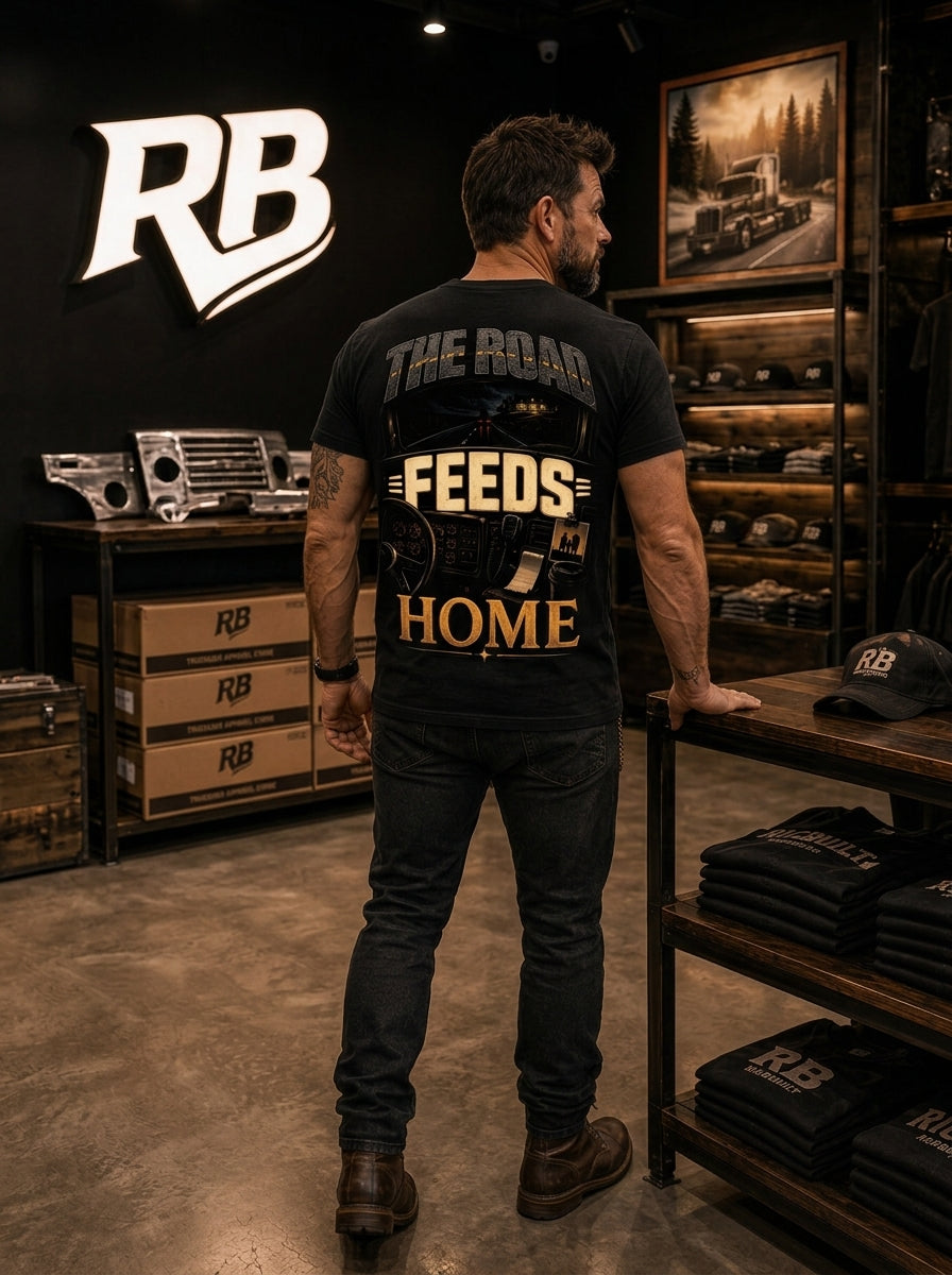 The Road Feeds Home - Tee Front Back