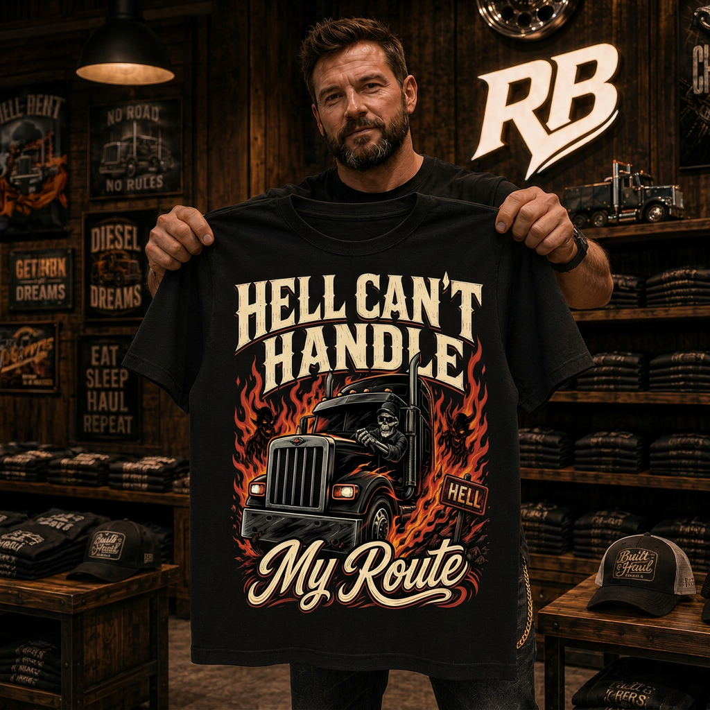 Hell Can’t Handle My Route - Tee