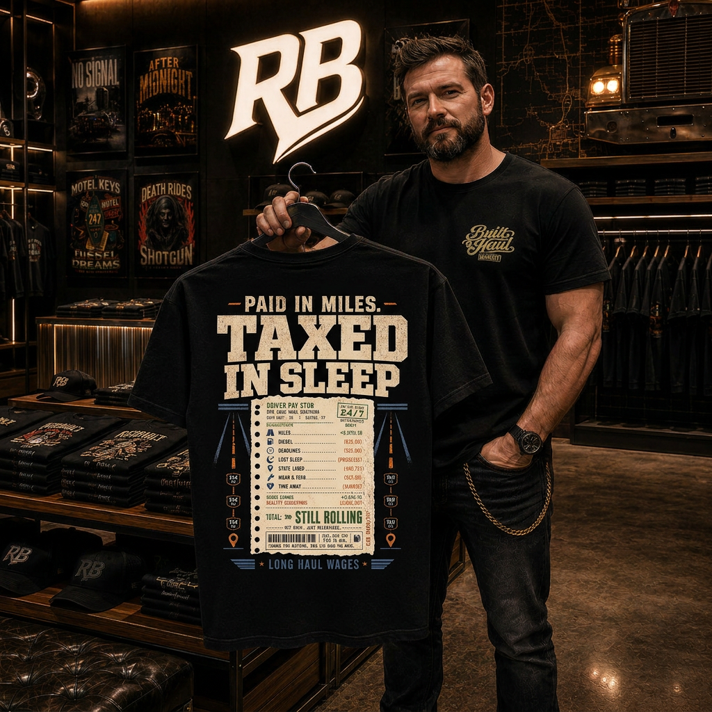 Paid In Miles Taxed In Sleep – Tee Front Back