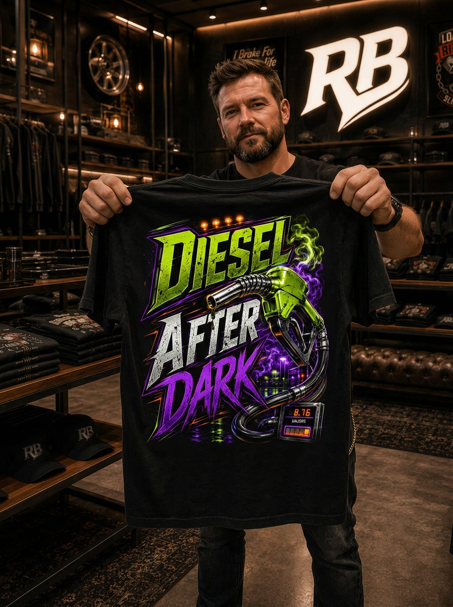 Diesel After Dark - Tee Front Back