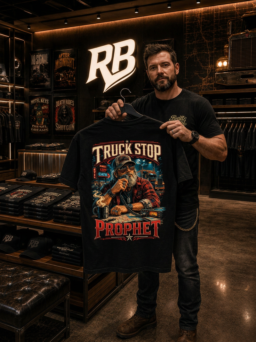 Truck Stop Prophet - Tee Front Back