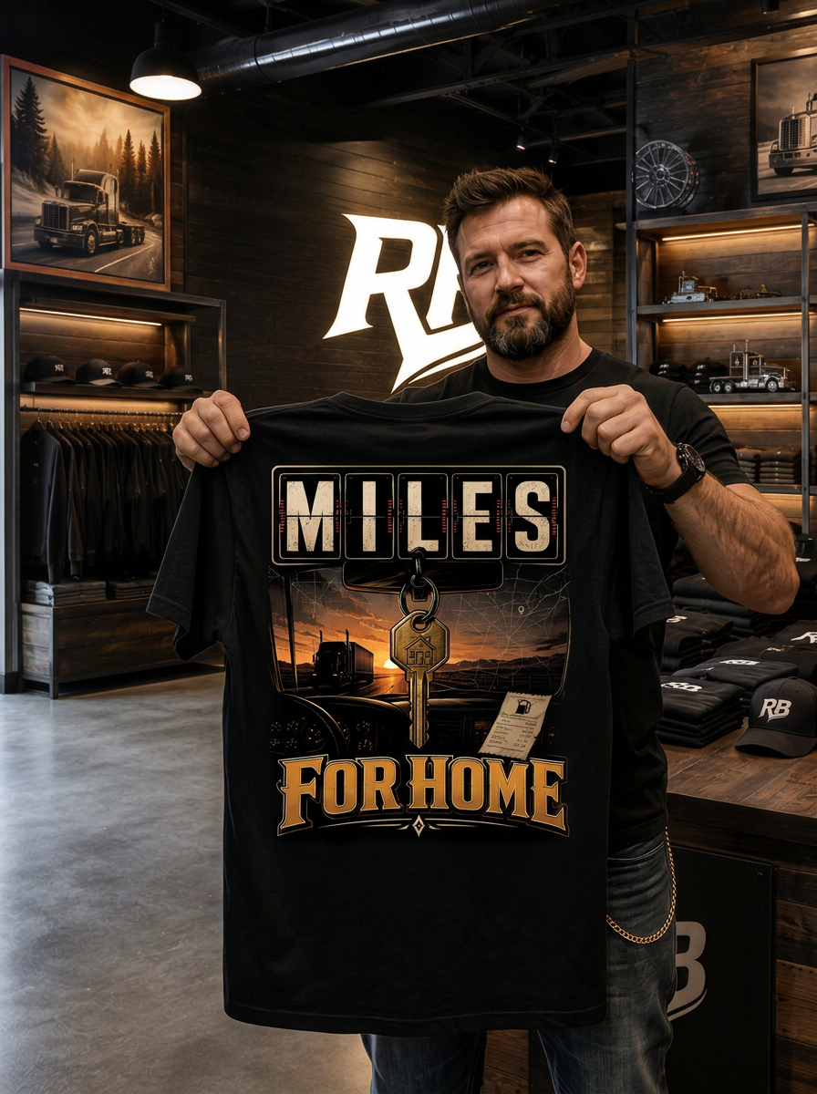 Miles For Home - Tee Front Back