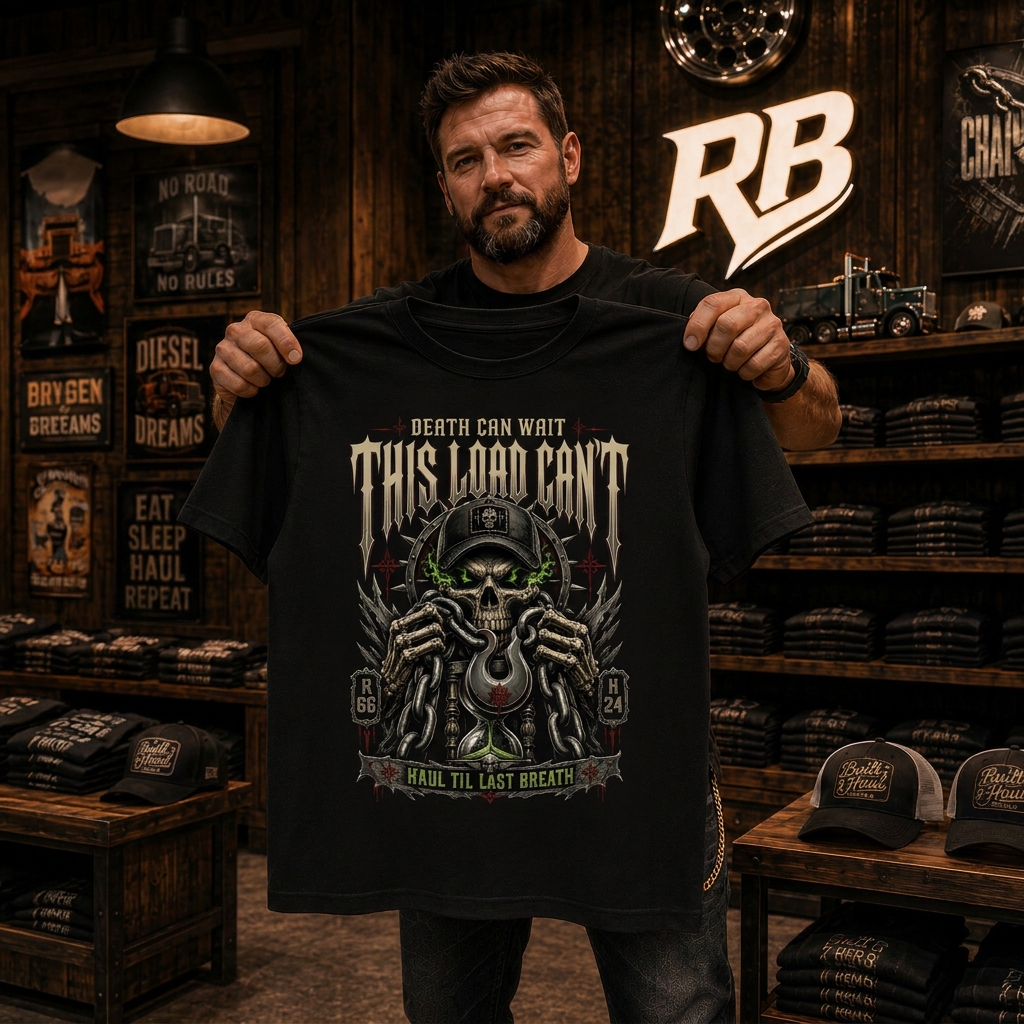 Death Can Wait This Load Can’t – Tee Front