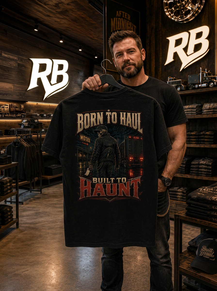 Born To Haul. Built To Haunt - Tee Front Back