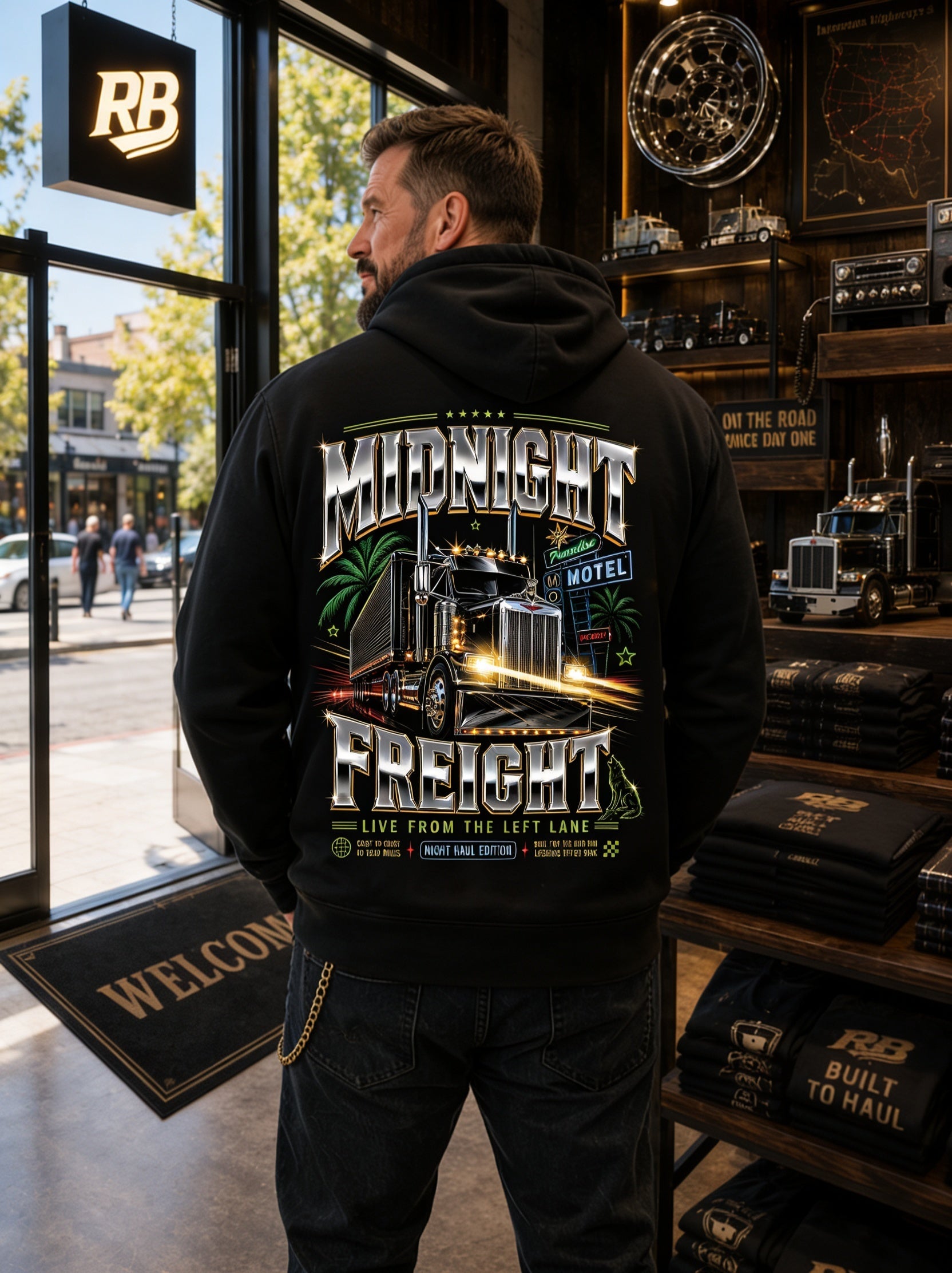 Midnight Freight – Hoodie