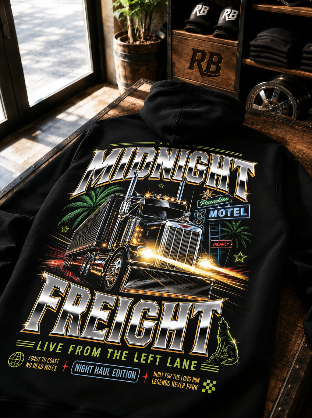 Midnight Freight – Hoodie
