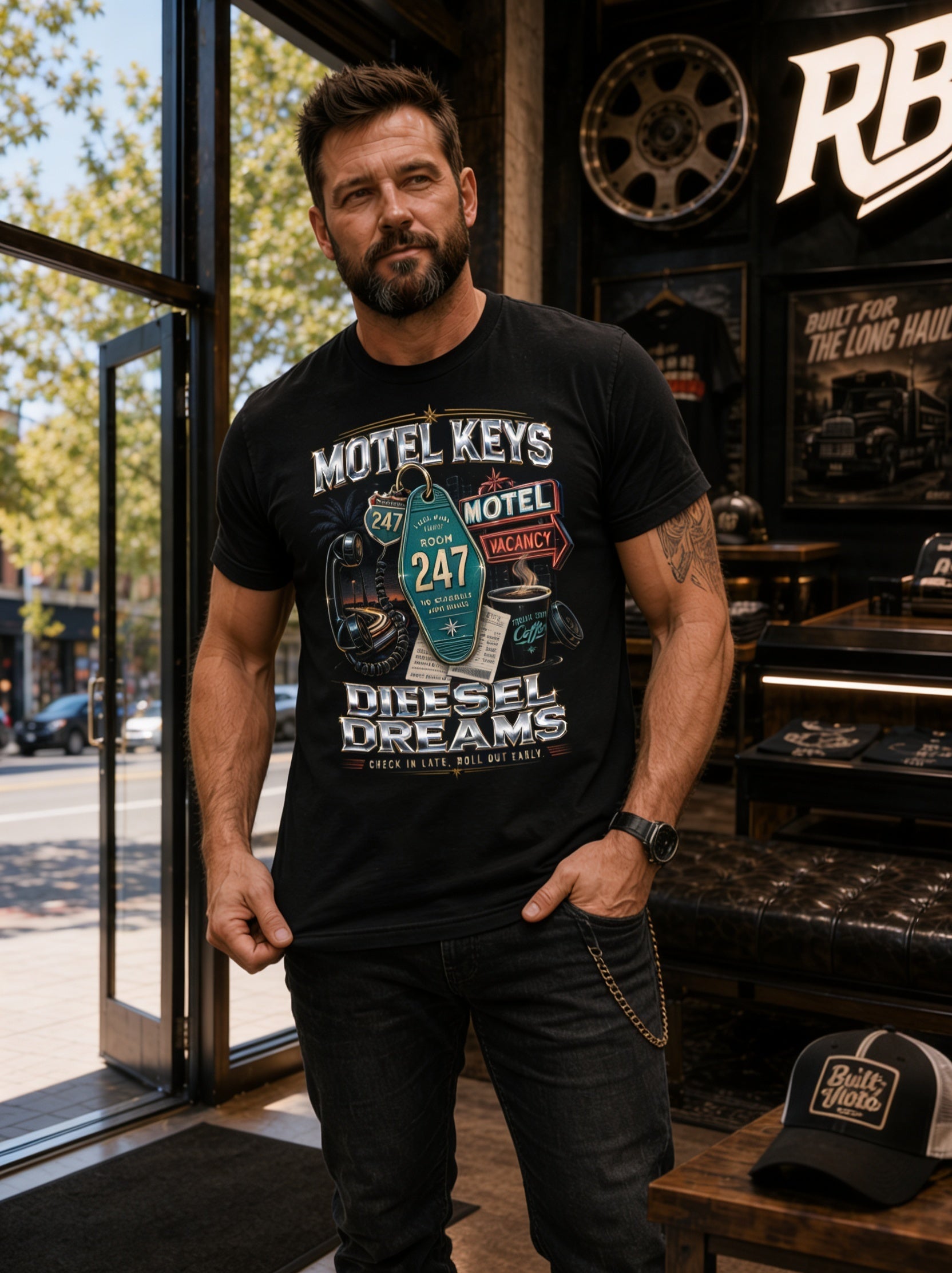 Motel Keys Diesel Dreams – Tee
