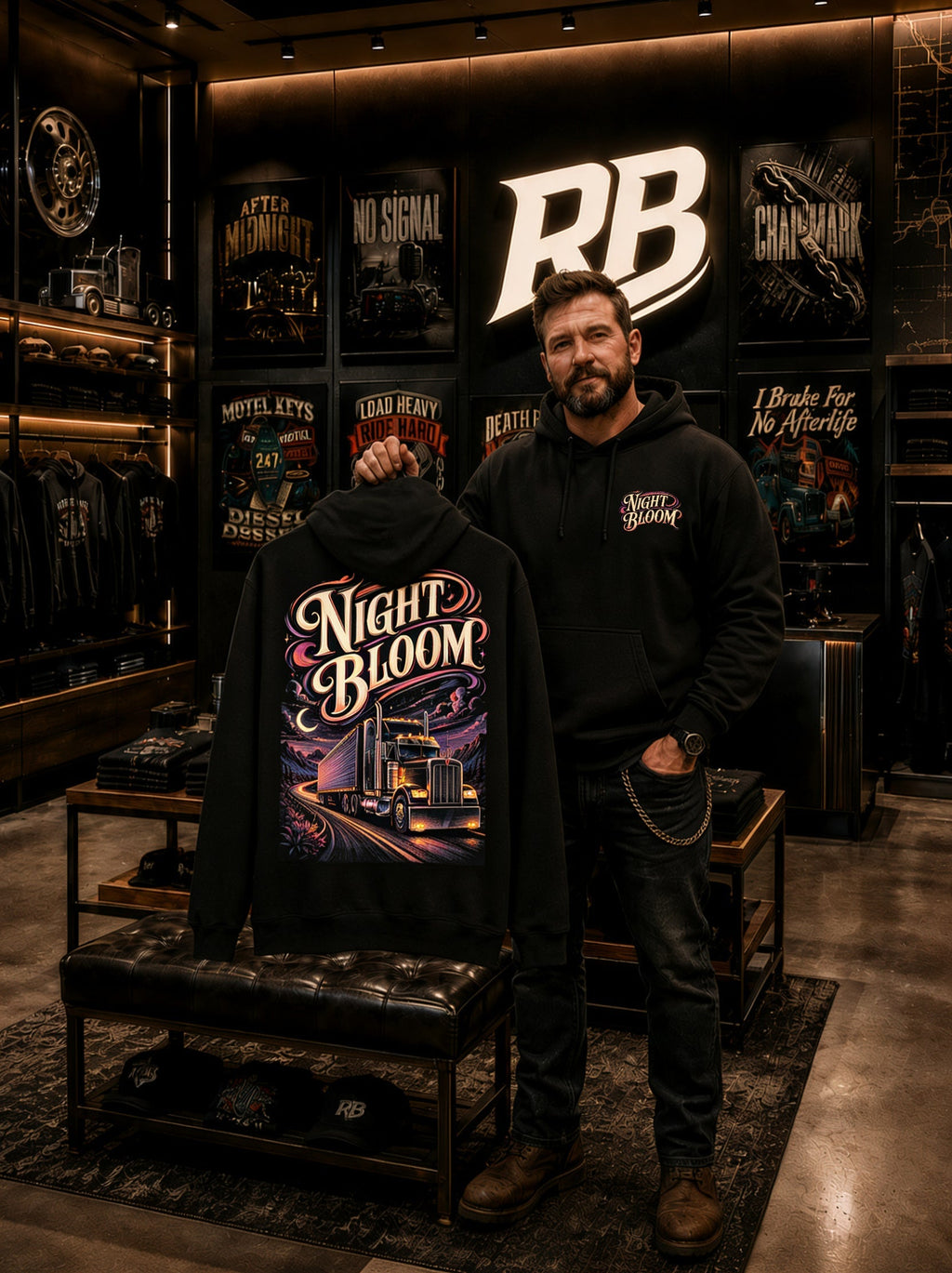 Night Bloom – Hoodie