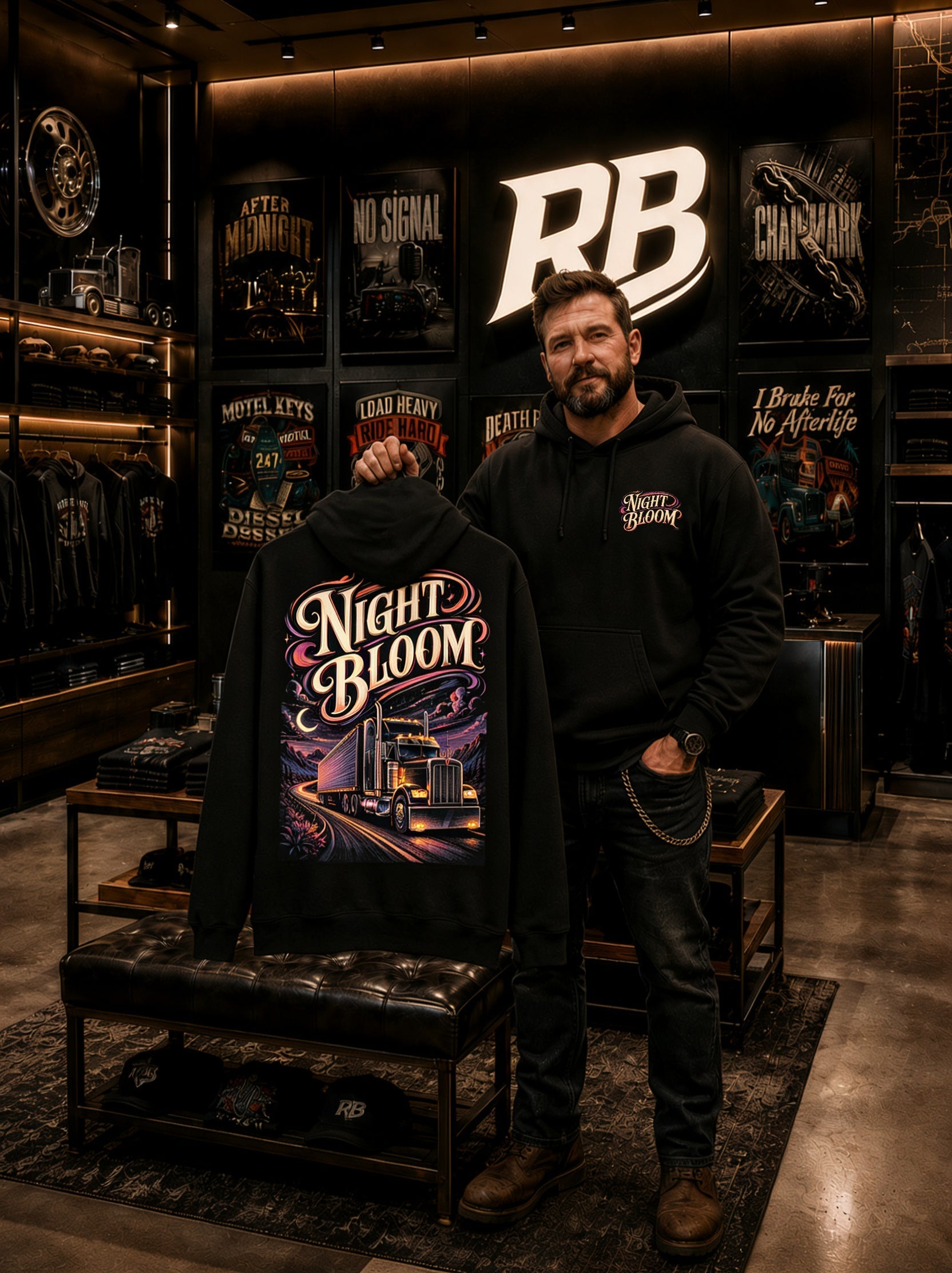 Night Bloom – Hoodie