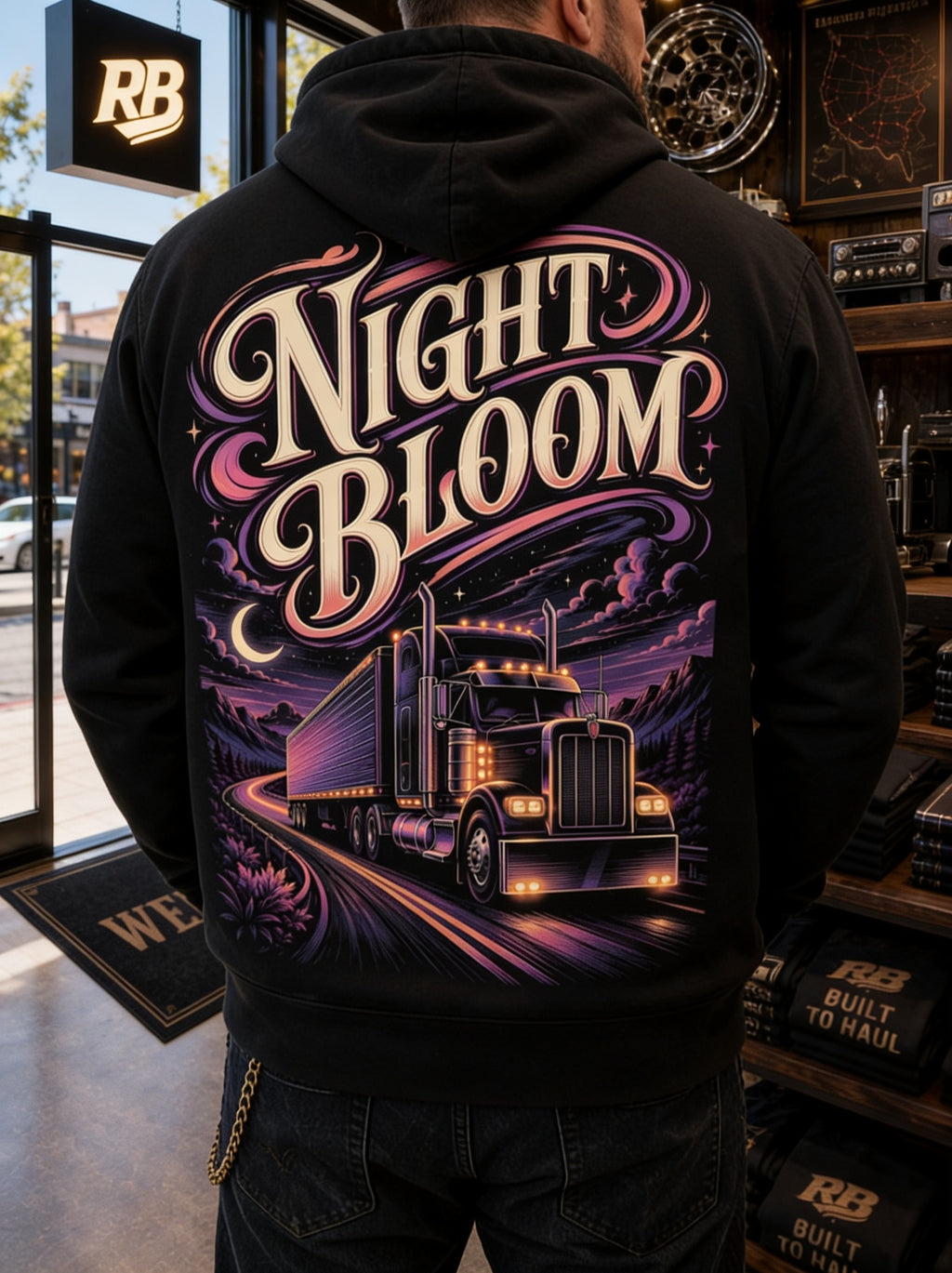 Night Bloom – Hoodie
